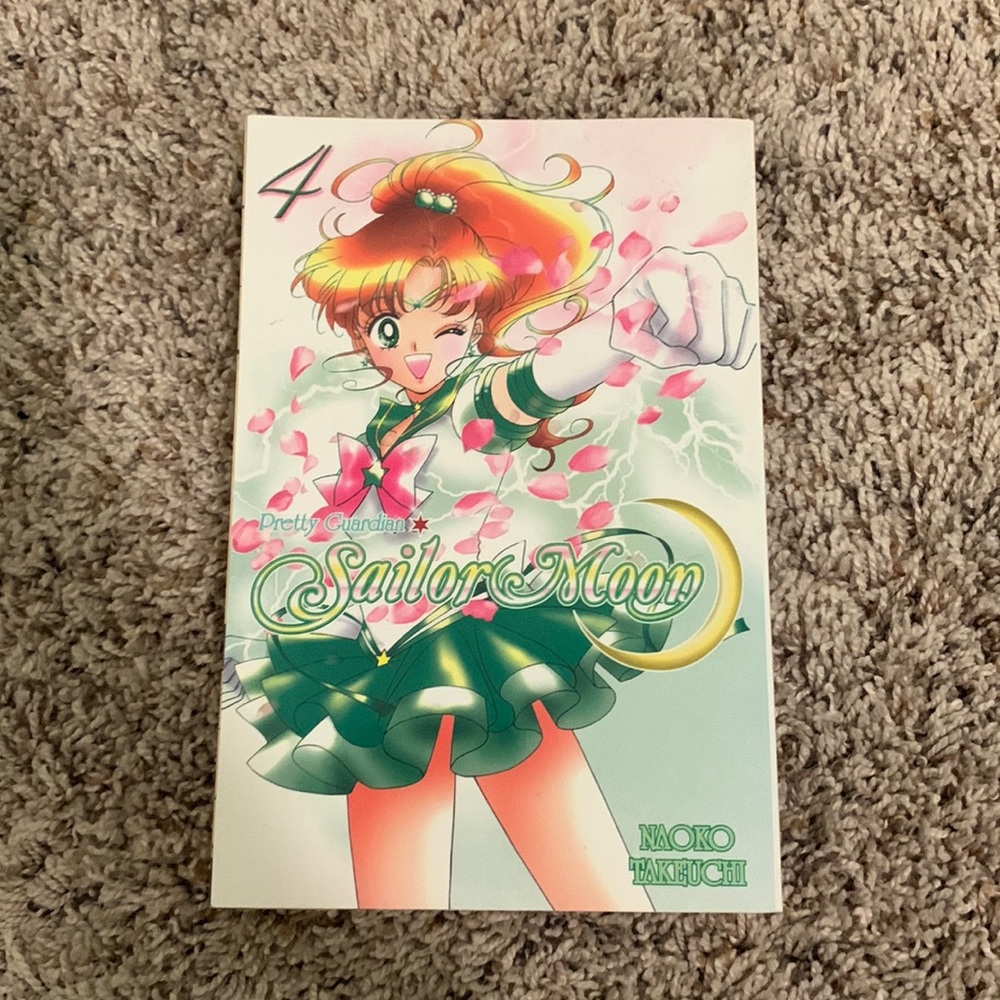 Sailor Moon Manga Book 4 Pretty Guardian Sailor Jupiter